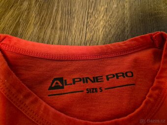 Tričko Alpine Pro, červené, vel. S - 4
