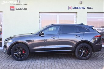 Jaguar F-PACE D200 R-DYNAMIC SE BLACK ZÁRUKA 04/2028 DPH - 4