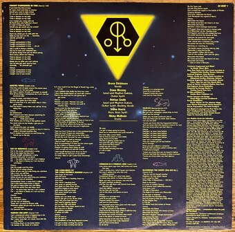 IRON MAIDEN 86 SOMEWHERE IN TIME první press - 4