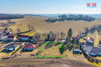 Prodej pozemku k bydlení, 1273 m², Struhařov - Bořeňovice - 4