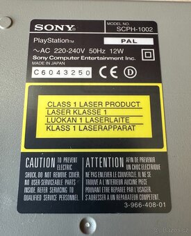 PLAYSTATION 1 FAT SCPH 1002 PAL audiofilní verze - 4