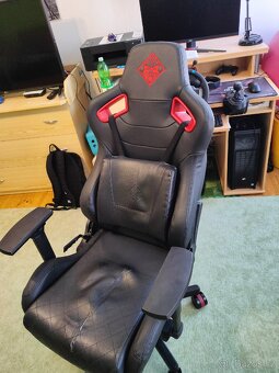 Kožená hrací židle - 4