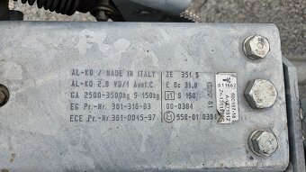 Privesny vozik 3,5t - 4