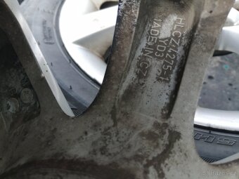 PRODAM=ALU KOLA 5X100R-15 ET-43 ORGINAL SKODA - 4