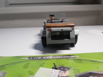 Lego Cobi 2187 německé vozidlo Kubelwagen - 4