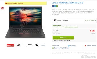 Lenovo Thinkpad X1 Extreme Gen 2 - 4