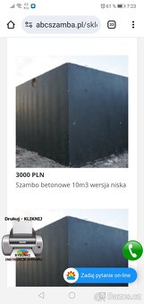 Betonova jimka, žumpa, seplik, sklep. - 4