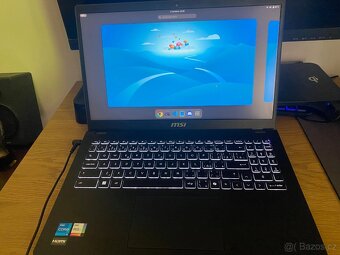 Prodám téměř nový a lehký notebook MSI Modern 15 B12M-074XCZ - 4