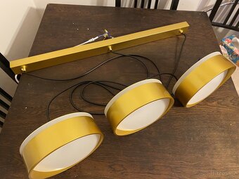 Stropní LED svítidlo Combi, matne zlatá - 4
