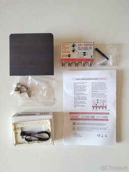 Anténní zesilovač AM-838 5G + krabička - 4