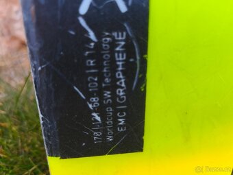 Výborné lyže Head e.Race Pro 170, R14,4 - 4