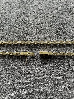 Zlata retez anker pilka 14k 585/1000 167g - 4