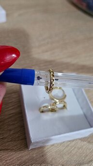 Naušnice kroužky a pecičky - 4