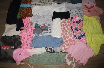 Dívčí balík oblečení, vel. od 62/86 - 4