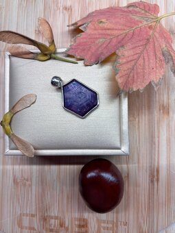 Rubín - Raritní přírodní rubín trapiche - hvězda - 4