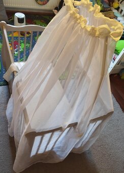 Dětská postýlka s matrací a nebesy - 4