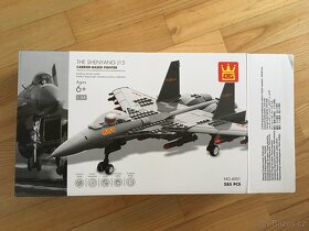 Stavebnice vojenská stíhačka, 281 dílů - 4