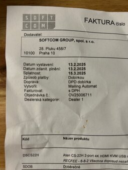 ATEN CS22H přepínač KVM HDMI 4096 x 2160 Pixel - 4