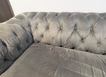 Chesterfield samet 3+2+1 - 4