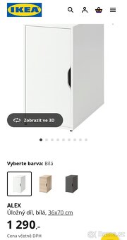 Úložný díl ALEX IKEA - 4