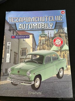 Hachette Nezapomenutelné automobily Moskvich 403 1:24 - 4