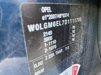 Opel Insignia 2.0CDTi 96kW 109Tis KM Náhradní díly - 4