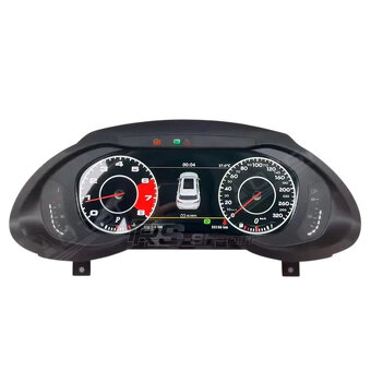 Audi A4 B8 digitální aftermarket budíky pro benzín - 4