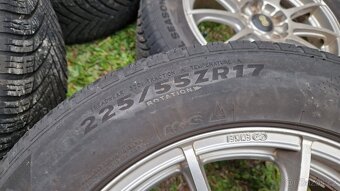 Celoroční Alu kola 5x114,3 R17 Mazda Hyundai Honda - 4