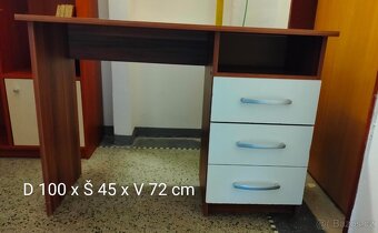 Skříňe, komoda, psací stůl - 4
