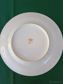 Retro sběratelský krásný porcelánový talíř - 4