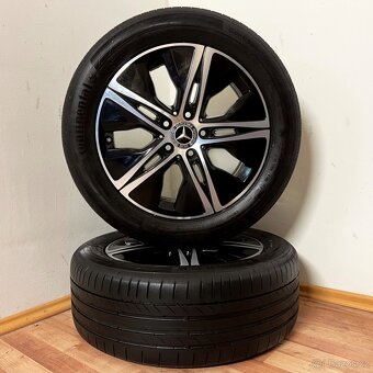 MERCEDES C W205 5x112 R17 ET48.5+LETNÍ 225/50R17 - 4