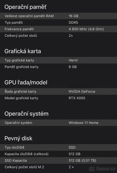 Herní notebook - GIGABYTE G5 MF5 - 4