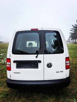 VW Caddy MAXI (long) 2.0 Tdi, 6 kvalt, výhřev, klima - 4