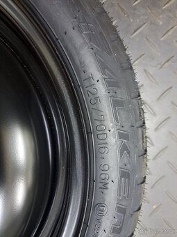 Dojezdové kolo Toyota Yaris 5x100x54,1 pneu 125/70 R16 - 4
