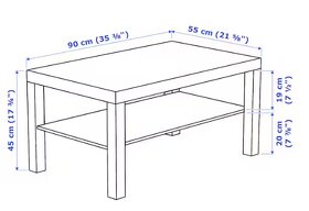 Konferenční stolek IKEA Lack 90x55 cm - 4