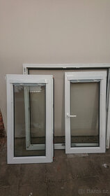 Dvojdílné plastové okno 120x120cm - 4