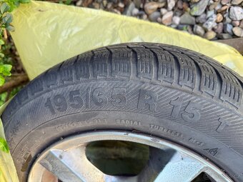 4x Alu Dezent se čtyřmi pneumatikami 195/65 R 15 91 T - 4