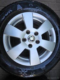ALU letní kola Deimos orig Škoda 5x112 Octavia II R15 - 4