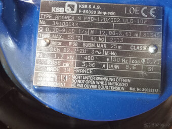 Kalové čerpadlo KSB AMAREX N F50 - 4