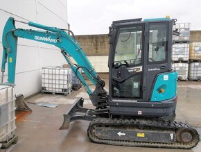 3.85t minibagr Sunward SWE35UF minirypadlo pásové - 4