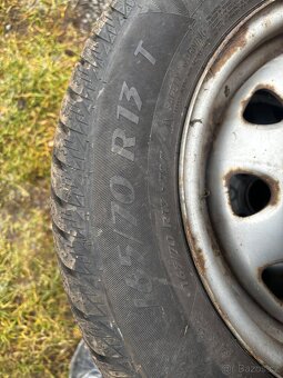 Sada 4x100 r13 165/70/13 zimní pneu - 4