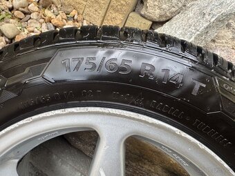 175/65 r14 82T Celoroční pneu Barum + litá kola - 4