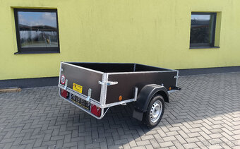 ČESKÝ SVAŘOVANÝ PŘÍVĚS 205x120 s otevíracími čely - 4