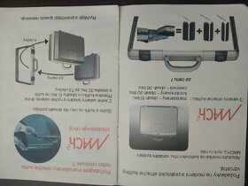 Skořepinový variabilni příruční kufřík,nový - 4