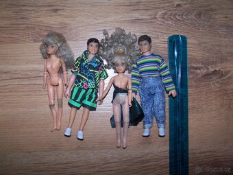 Barbie, Ken, retro s příslušenstvím- 80léta - 4