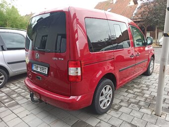 VW CADDY LIFE, 1,9 TDi, 77kW, rodinné auto - 4