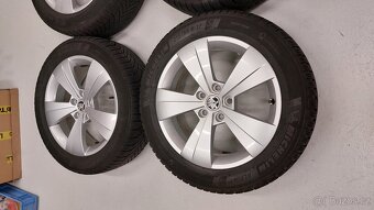 Alu kola 5x112 r17 Triton originál Škoda Superb - 4