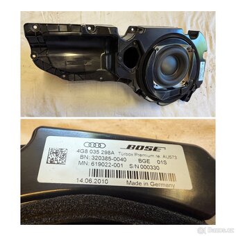 Sestava repro BOSSE + zesilovac + subwoofer - Audi - 4