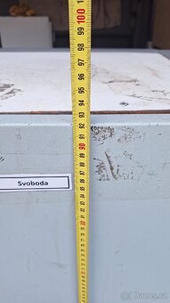 Plechová skříňka do dílny, na doladění. - 4