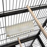 Výroba voliéra, klec pro malé i velké ptáky, papoušky 135x80 - 4